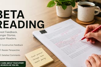 do beta reader for romance novel