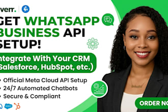 l setup whatsapp business cloud API and CRM integration