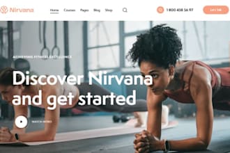 design wix yoga instruction website wellness yoga mindfulness instructor website