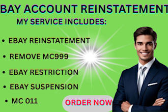 reinstate your ebay account with suspension appeal and recovery