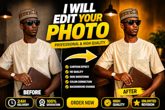 professionally edit your photos and retouch your face