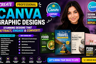 create professional canva graphic designs, canva design, canva, canva template