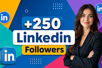 upgrade 250 linkedin followers organically