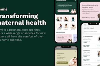 develop ai postpartum care app, recovery tracker app, new mother support app