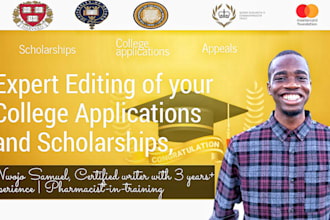 strategically edit your college applications and scholarship essays