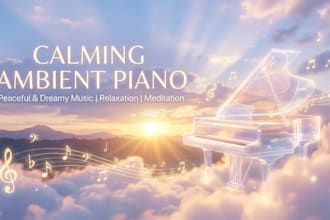 compose original ambient music for meditation, relaxing and healing