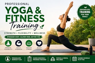 professional yoga and fitness training for strength, flexibility and wellness