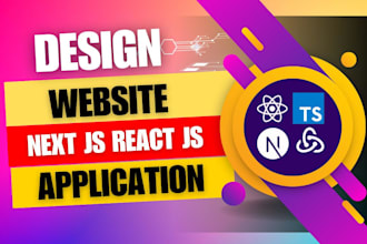 build a responsive react or next js frontend with modern UI design