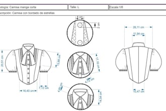create a professional fashion tech pack