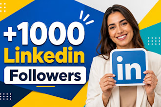 boost your new 1000 linkedin followers