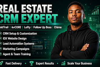 setup boldtrail kvcore CRM, idx website, automation and lead generation