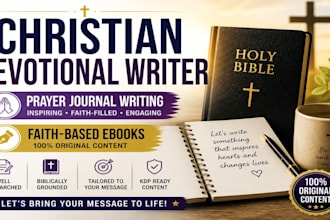 ghostwrite christian devotional, prayer journal and faith based ebook ghostwrite