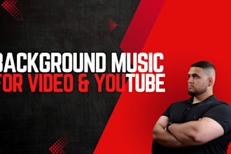 create background music for videos, youtube or ads