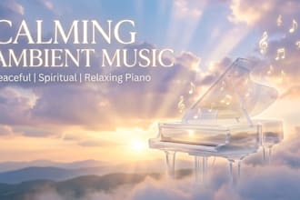 create meditation, yoga, ambient music, real instruments