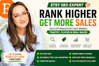 do etsy shop promotion, etsy seo listing to increase etsy sales and shop traffic