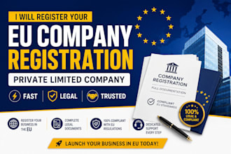 register your private limited business in the eu with full documentation