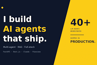 build a production ready rag or llm agent system in python