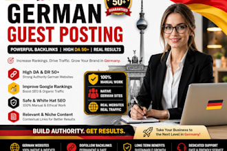 publish german guest post backlinks on real traffic websites