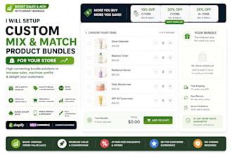 create custom mix and match shopify product bundles for your store