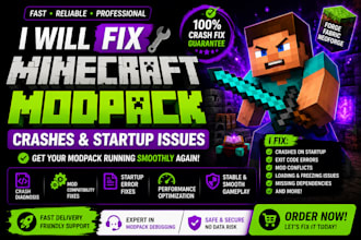 fix minecraft modpack crashes and startup issues