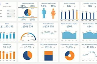 build smarter insights visual and dynamic  excel dashboard