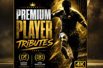 design professional sports posters and matchday graphics