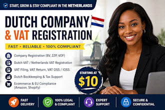 do dutch vat registration netherlands company registration and eu vat oss filing