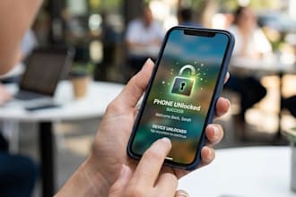 flash and unlock your smartphones, ipad remotely