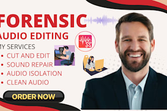 forensic audio enhancement voice extraction noise removal audio repair sound