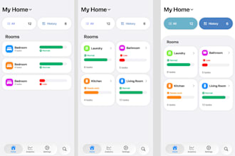 build eyecatching ai laundry app, home service app, booking app and cleaning app