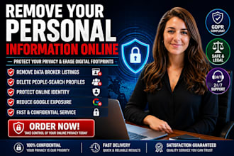 remove personal information and erase digital footprints online