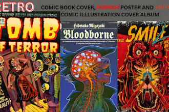 do vintage comic retro comic book cover art vintage comic book illustration