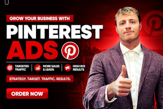 setup and manage profitable pinterest ads and shopify product marketing
