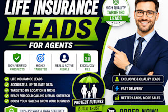 provide targeted life insurance leads for agents