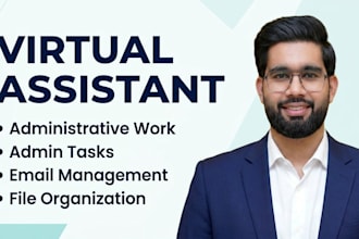 be your experienced virtual assistant for admin work