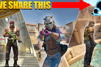create gaming video thumbnails for youtube