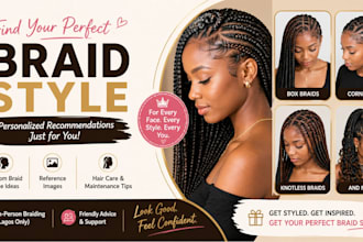 recommend and guide you on the perfect braid hairstyle for your look