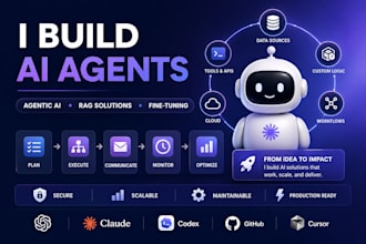 engineer a custom ai agent solution using managed agents and agentic workflows