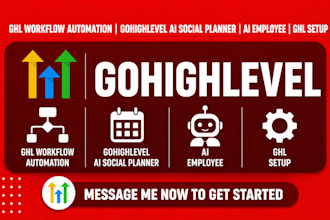 ghl workflow automation gohighlevel ai social planner ai employee ghl setup