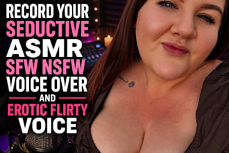 english mommy voice over sfw or nsfw voice actress erotic cute anime asmr voice