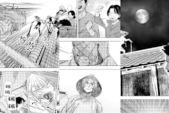 draw manga comic webtoon panel