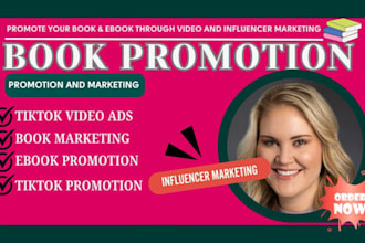 book promotion tiktok ads booktok promotion amazon kdp marketing