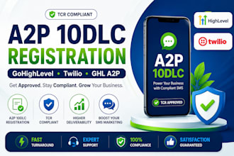 do a2p 10dlc,sms marketing, mobile messaging, bulk sms, a2p messaging, ghl