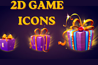 create eye catching 2d game icons roblox icons thumbnail rpg assets mobile icon
