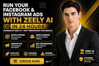 set up your zeely ai ads campaign for facebook and instagram to boost sales