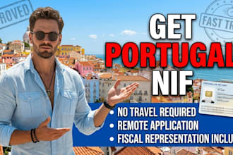 get your portugal nif and fiscal representation for non residents