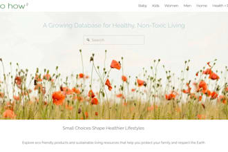 create a beautiful wordpress or squarespace site