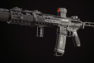 model realistic 3d guns game weapons game assets  props objects game accessories