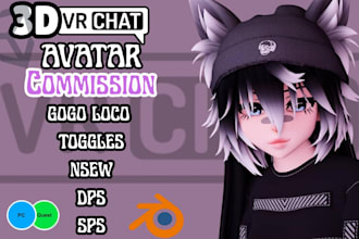 edit your vrchat avatar with nsfw toggles, sps and custom outfits