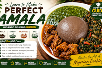 amala, ewedu, efo and morogbo